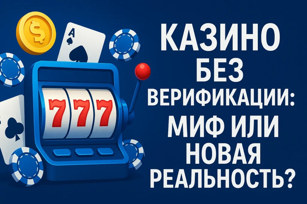 казино без верификации